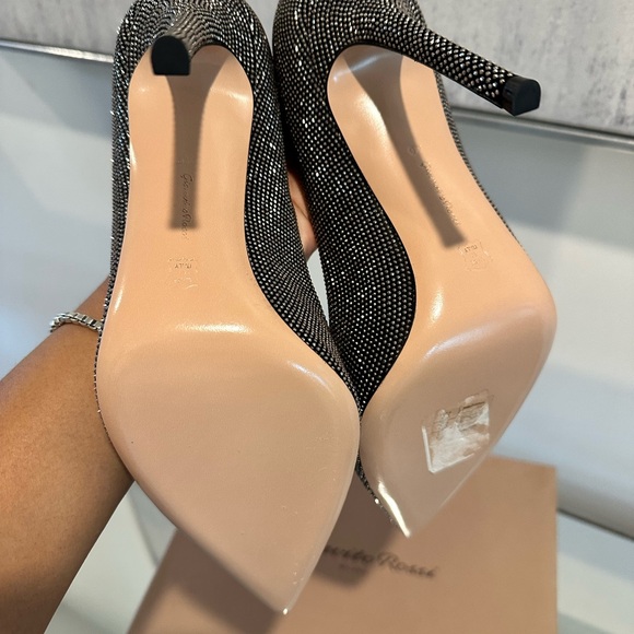 Gianvito Rossi Glitter Pumps sz 40 - Picture 4 of 7